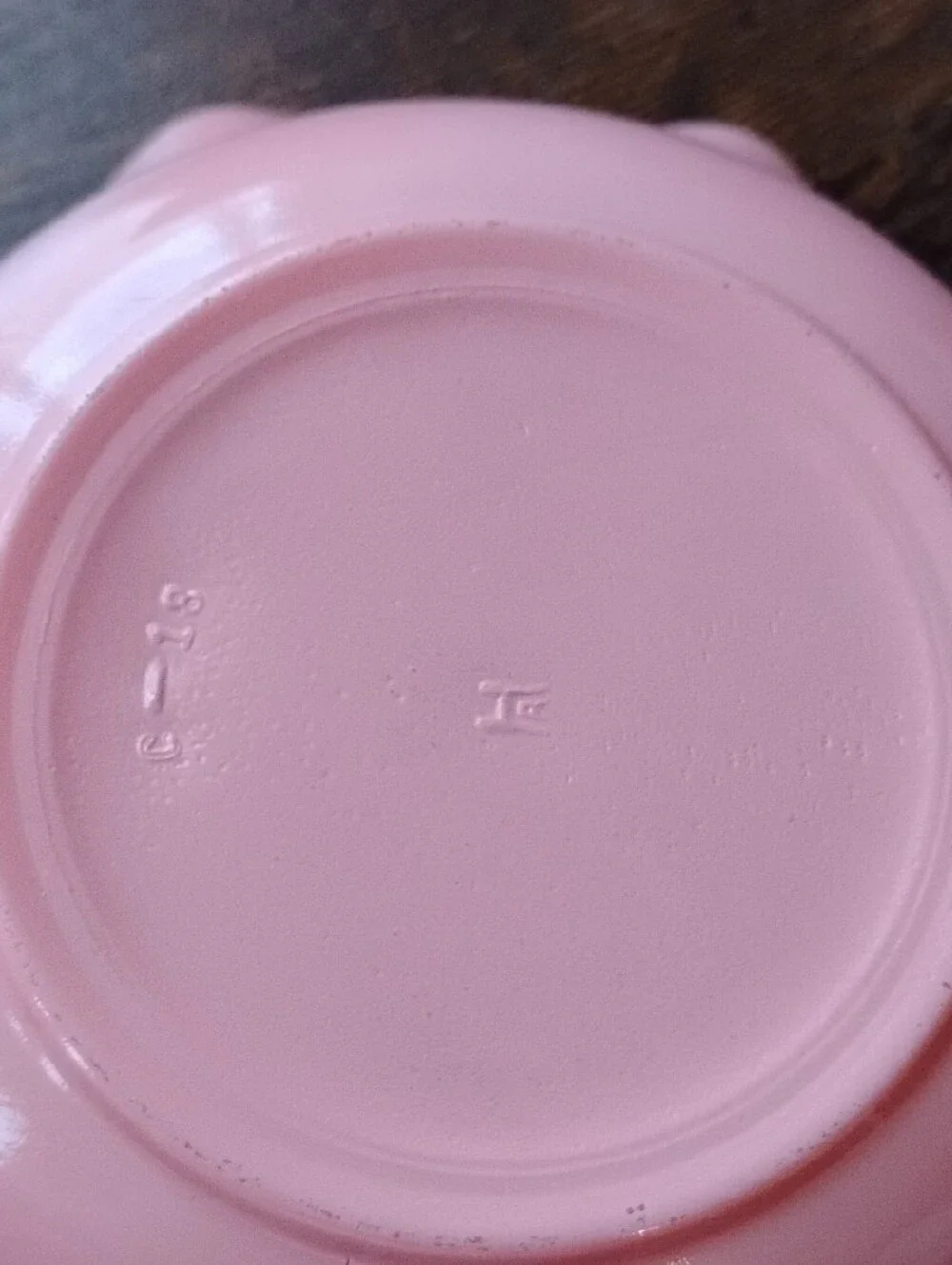 Hazel Atlas Crinoline Pink and White Dinnerware Bowls Set